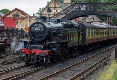 Old Steam Train 写真素材