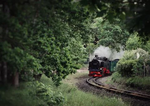 Old steam train Stock Photos