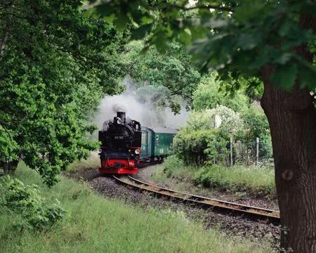 Old steam train Stock Photos