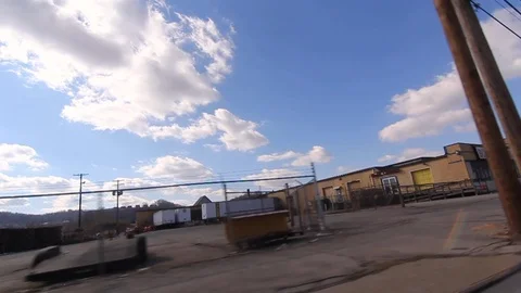 Old Steel Mill Video stock 112277505