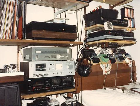 Old Stereo Stock Photos