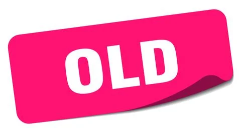 Old sticker. old label 스톡 일러스트