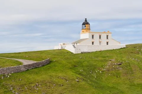 Old Stoer Lighthouse Stock Photos