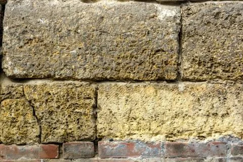 Old stone brick wall background 스톡 사진