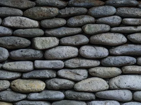 Old stone brick wall texture background Stock Photos