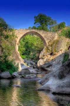 Old stone bridge Stock Photos