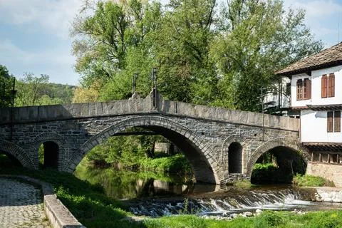 Old stone bridge Stock Photos