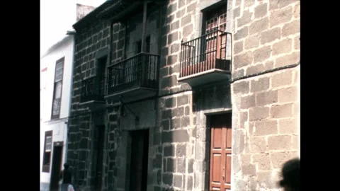 Old Stone Building Stock Footage 278331858
