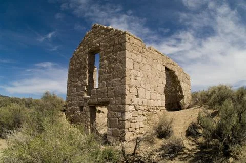Old Stone Building Stock-Fotos