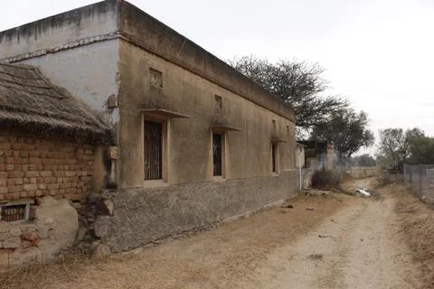 An old stone building Foto stock