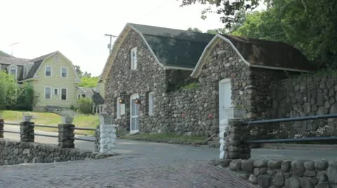 Old stone Chapel Stock Footage 11425024