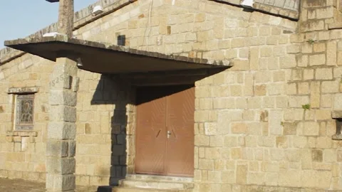 Old stone Church Video stock 170899502