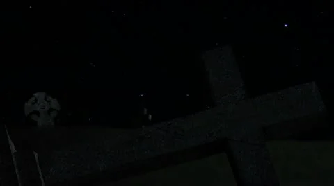 Old stone cross Video stock 10689404