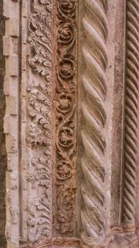 Old stone frame Stock Photos