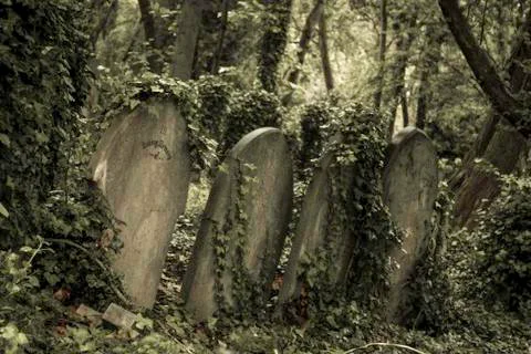 Old stone grave Stock Photos