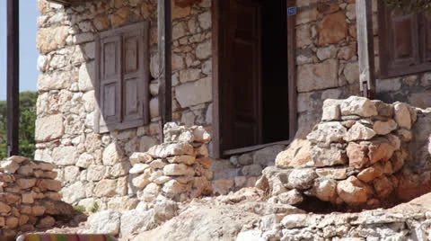 Old stone House Video stock 25385867