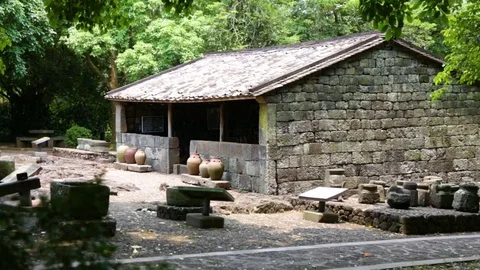 Old stone house 스톡 동영상 74064225