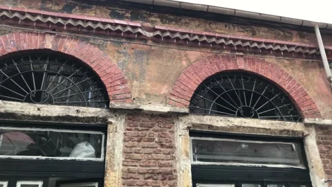 Old stone houses Stock Footage 145290087