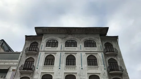 Old stone houses Stock Footage 145290156