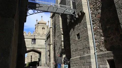 Old stone Palace Vídeo Stock 49508037