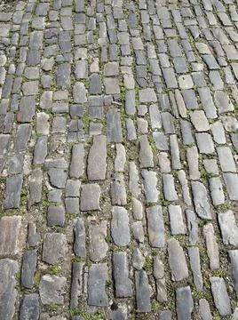 Old stone paving Stock Photos