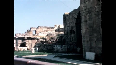 Old Stone Ruins Video stock 277585101