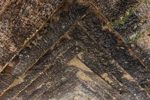 Old stone steps pattern Stock Photos