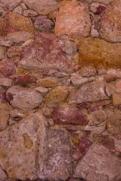 Old stone texture background wall pattern. abstract and rough wallpaper Stock Photos