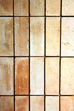 Old stone tile floor is a rectangular cloth. 스톡 사진
