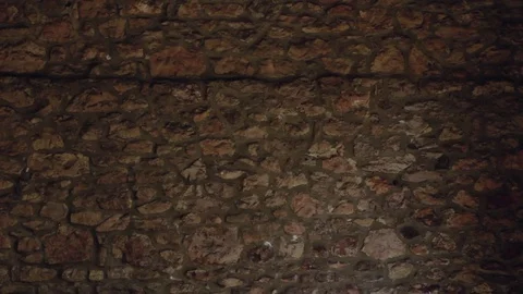Old Stone Wall Background Stock Footage 73836682