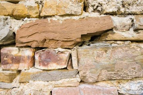 Old stone wall background 写真素材