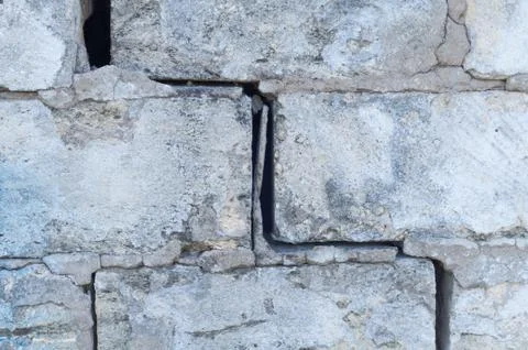 Old stone wall background Stock Photos