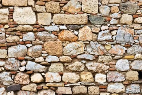 Old stone wall as background Foto stock