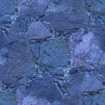 An old stone wall. Masonry. Background of blue stones. The texture of the sto Illustrazione stock