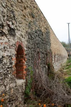 Old stone wall Stock Photos