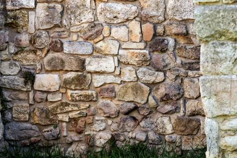 Old stone wall Stock Photos