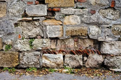 Old stone wall Stock Photos