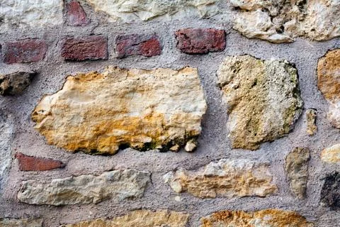 Old stone wall Stock Photos