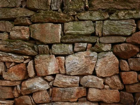Old stone wall Stock Photos