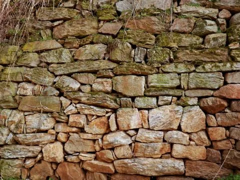 Old stone wall Stock Photos