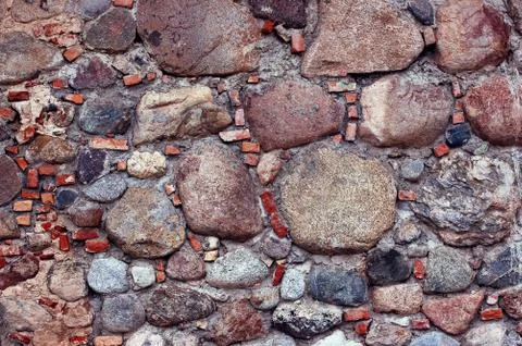 Old stone wall 스톡 사진