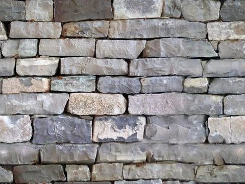 	old stone wall Foto stock