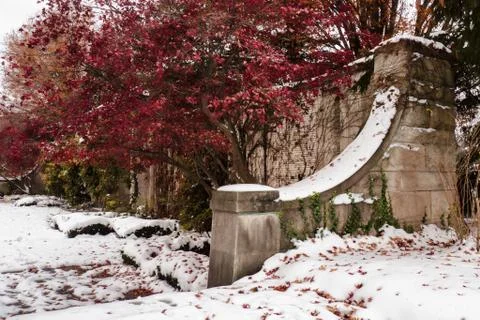 Old stone wall Stock Photos