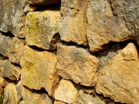 Old Stone Wall Stock Photos