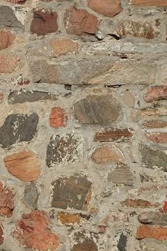 Old stone wall. Stock Photos