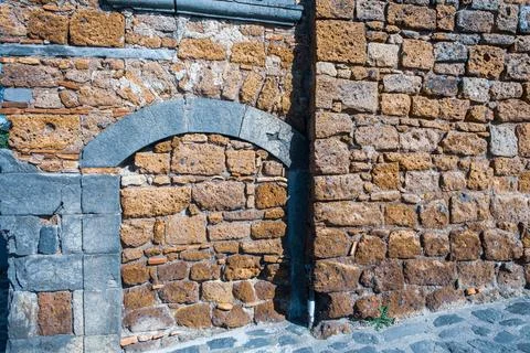 Old stone Wall Foto stock