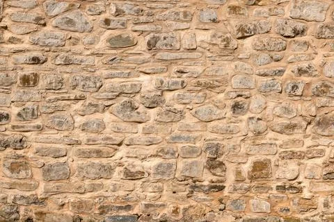 Old Stone Wall, Stone Pattern Background Texture Stock Photos