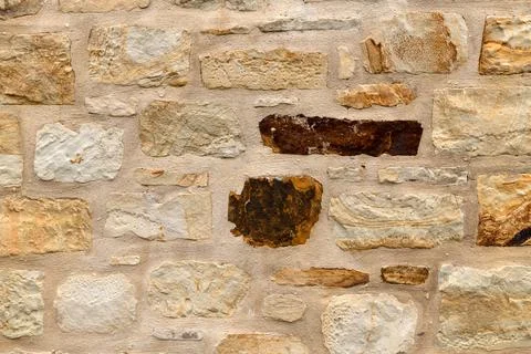 Old Stone Wall, Stone Pattern Background Texture Stock Photos