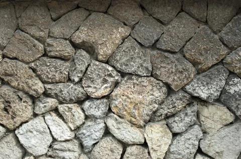 Old Stone Wall Surface Texture Background Stock Photos