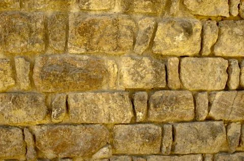 Old Stone Wall Surface Texture Background Stock Photos